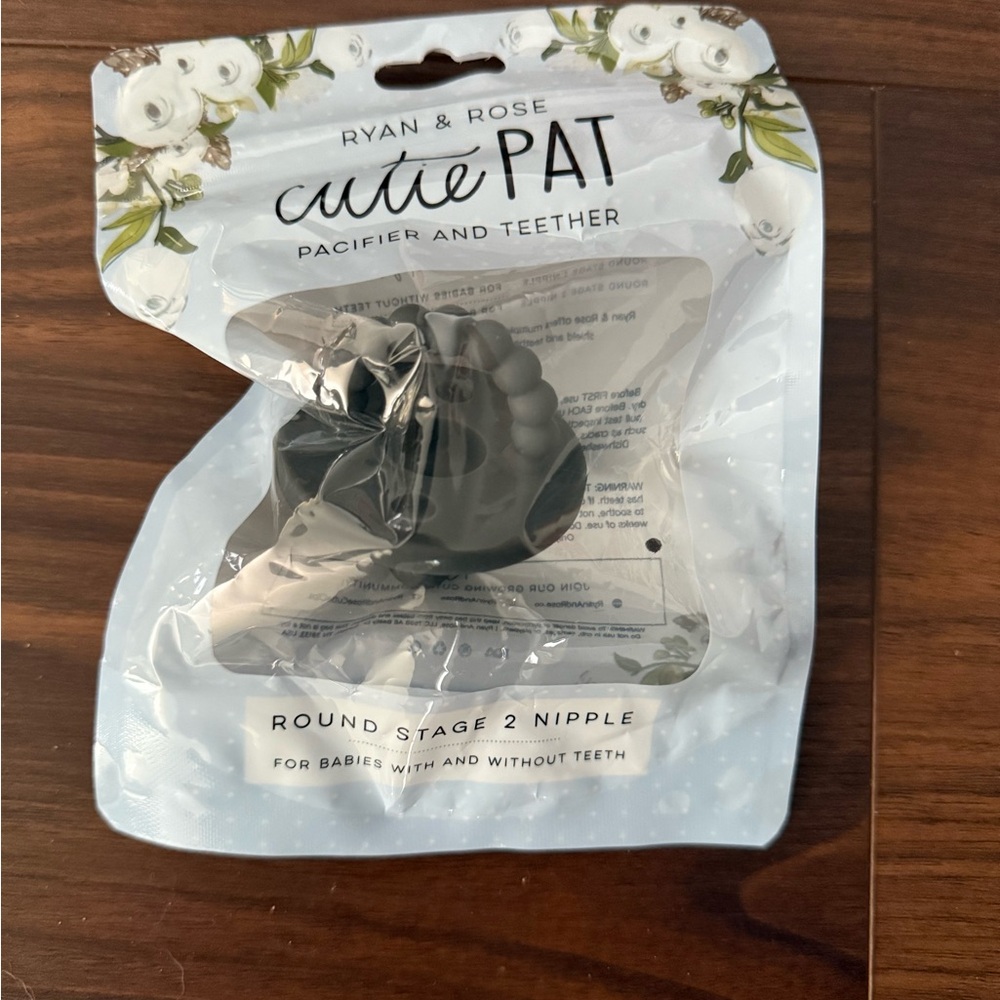 Ryan & Rose Cutie PAT Pacifier and Teether